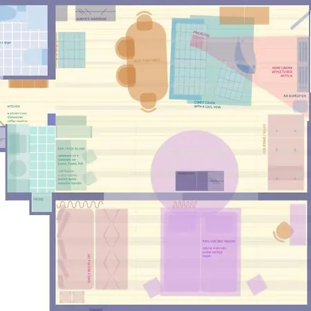 Apartment Highest Terrace Center. Comfort & View *