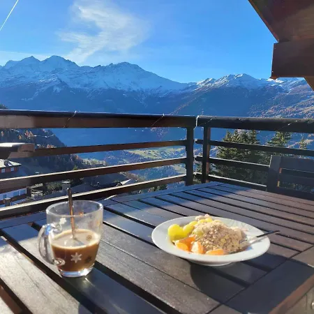 Highest Terrace Center. Comfort & View Apartment Verbier