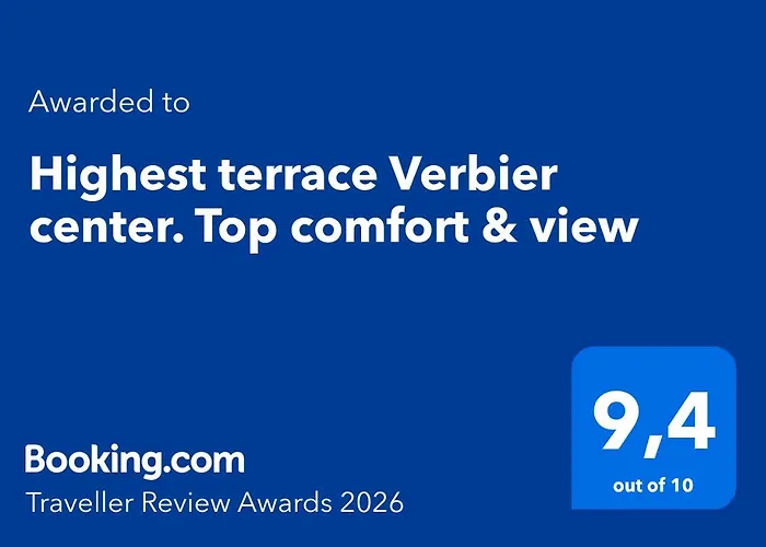 Highest Terrace Center. Comfort & View *